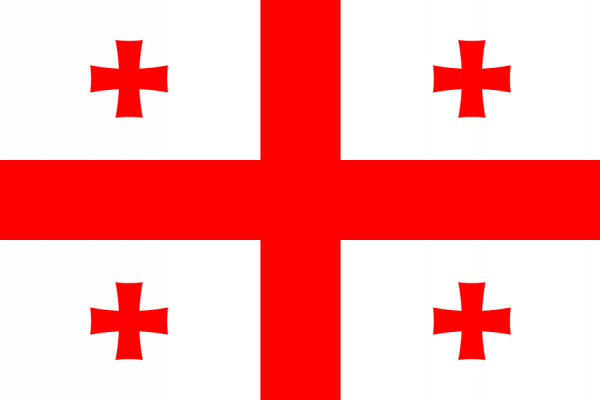 flaga gruzji